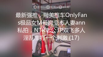 最新强推，网美推车OnlyFans极品女M母狗变态人妻ann私拍，NTR老公3P双飞多人淫乱主打一个刺激 (17)