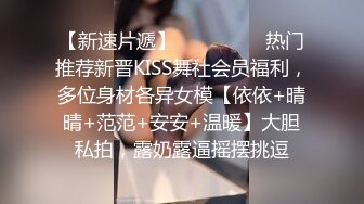 【新速片遞】 ⚫️⚫️⚫️热门推荐新晋KISS舞社会员福利，多位身材各异女模【依依+晴晴+范范+安安+温暖】大胆私拍，露奶露逼摇摆挑逗