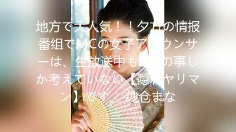 地方で大人気！！夕方の情报番组でMCの女子アナウンサーは、生放送中もSEXの事しか考えていない【隠れヤリマン】です。 纱仓まな