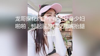 龙哥探花约了个苗条纹身少妇啪啪，翘起屁股口交插嘴抬腿抽插